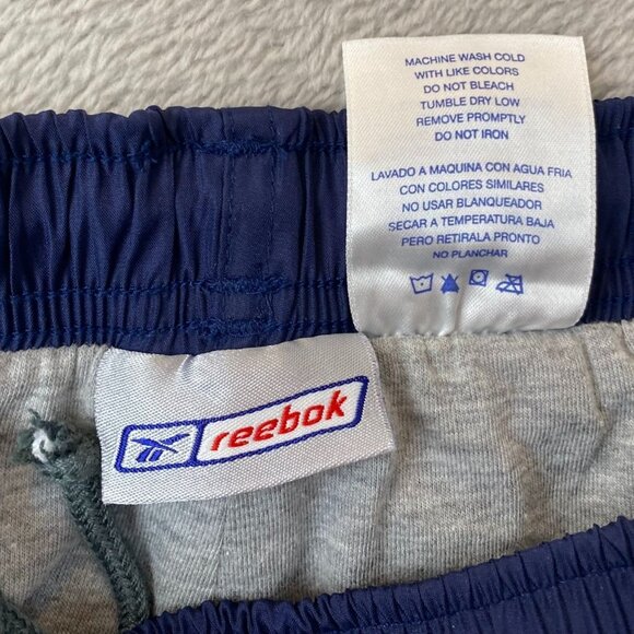 Reebok Men Track Pants Size XXL Navy Pull On Drawcord Activewear Jogger Athletic - Picture 6 of 11